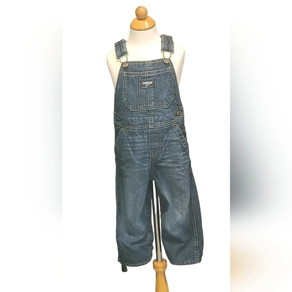 Oshkosh B'Gosh Overall Carpenter Denim fleeced lined Jeans
